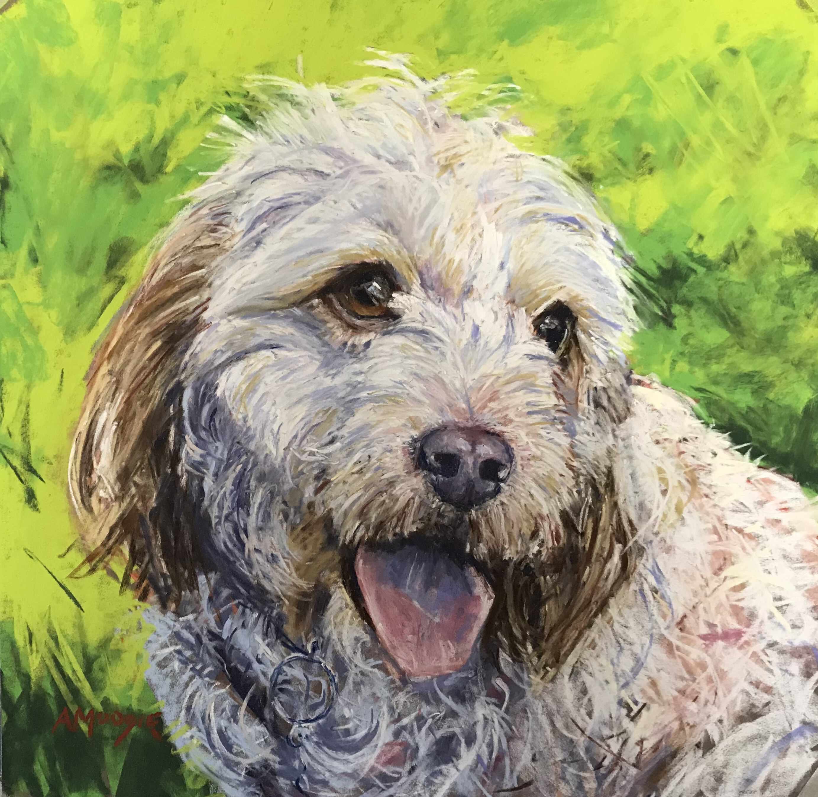Rosie (pastel, framed)