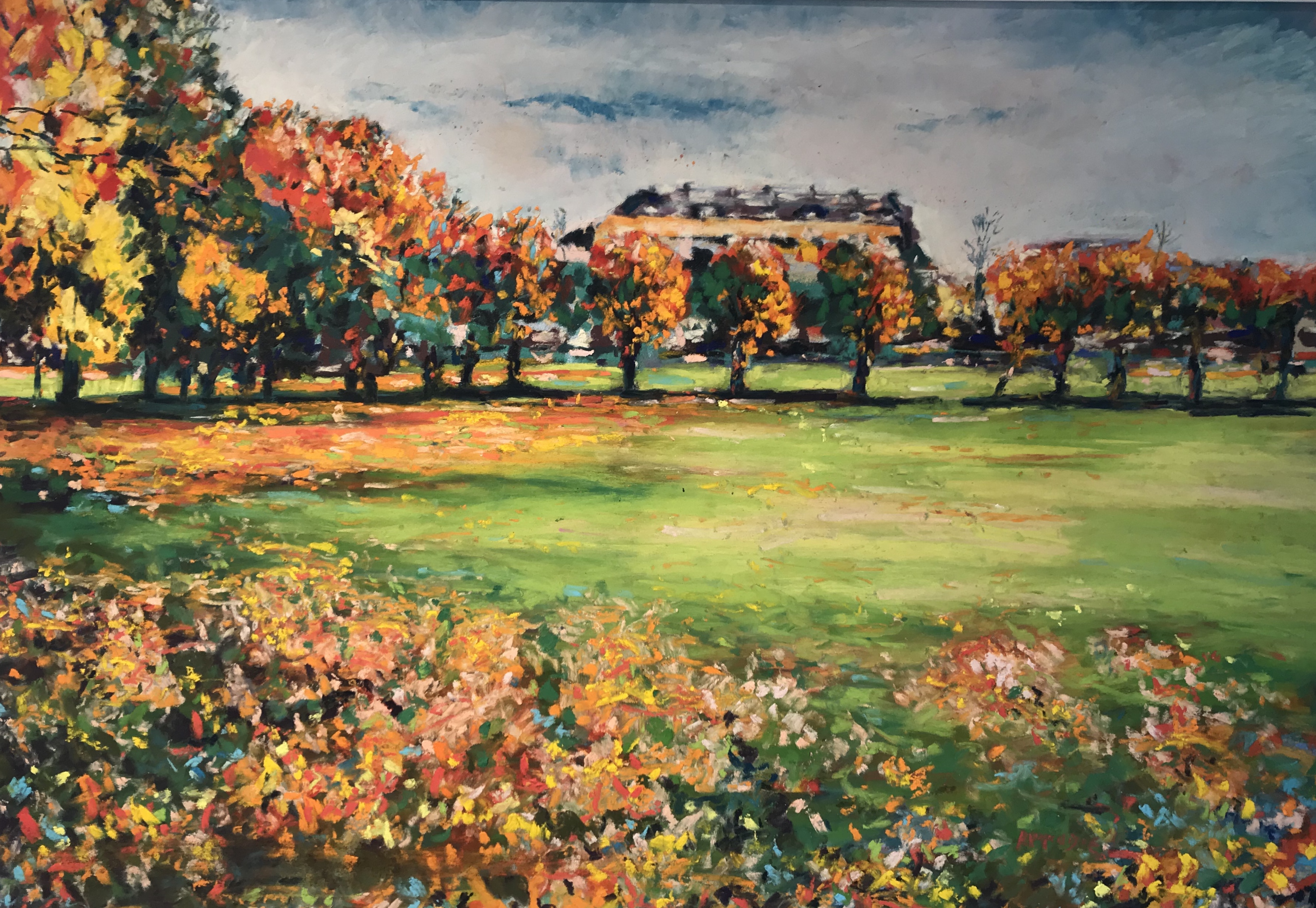 Stray Rythym (pastel, mounted)