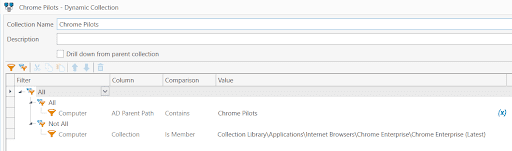 Deploying packages to a pilot group using schedules - Google Docs