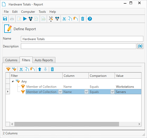 Configure your filters accordingly.