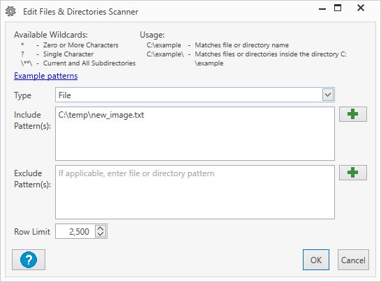 Use a Files & Directories Scanner to search for a file that indicates recently imaged computers.