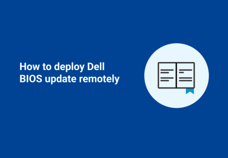 How to deploy Dell BIOS update remotely