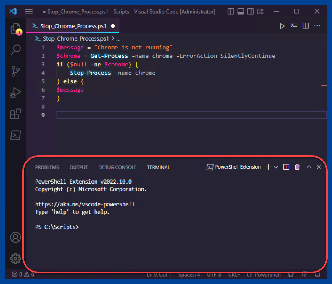 How To Run Powershell Code In Vscode Add Two Numbers In Powershell ...