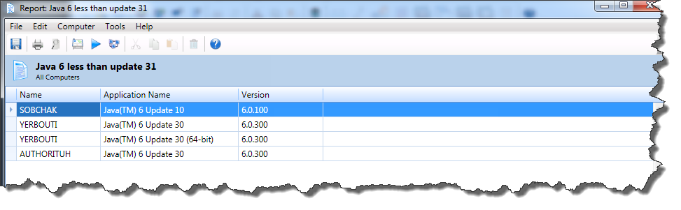 Run your PDQ Inventory Report