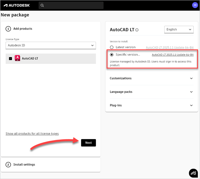 Building and customizing an Autodesk deployment package.