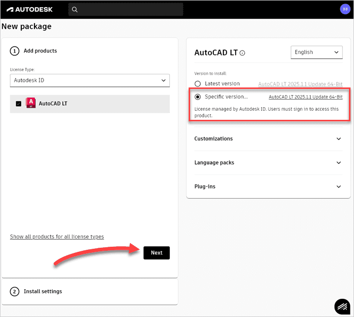 Building and customizing an Autodesk deployment package.