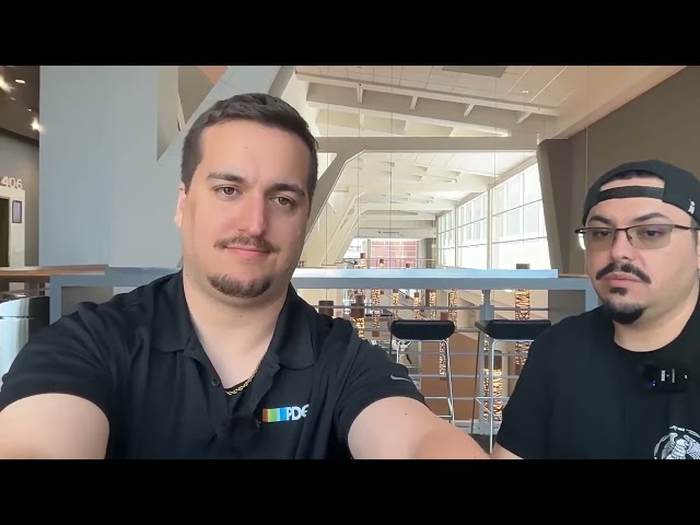 The PowerShell Summit hallway track with Gilbert Sanchez and Joshua Dearing