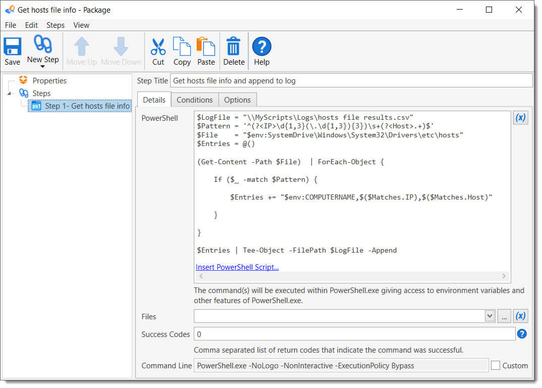 Blog-hosts-file-Deploy-Package-example