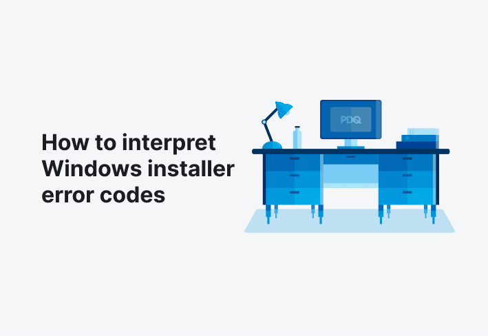 How to interpret Windows installer error codes