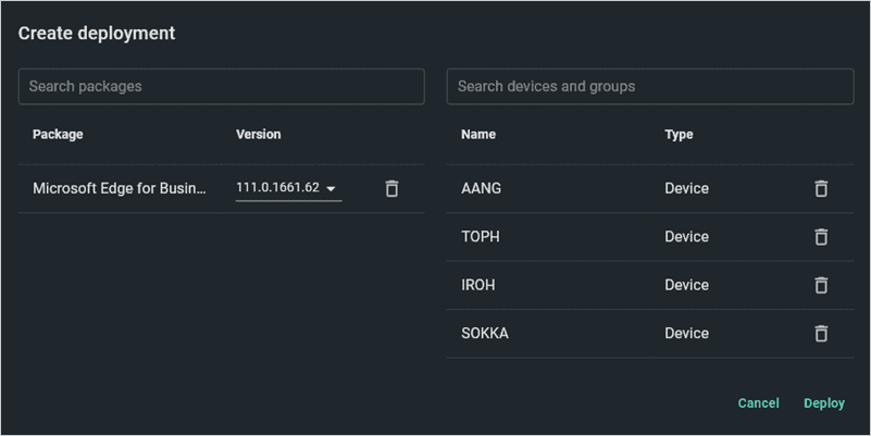 Deploying Edge to remote endpoints using PDQ Connect