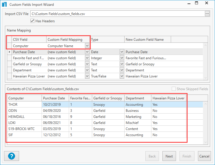 custom data 16