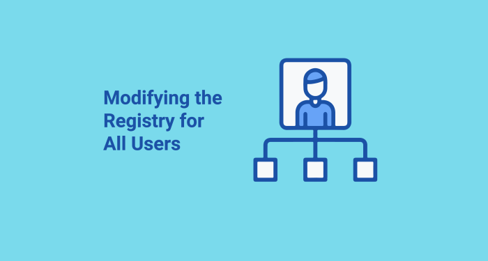 Modifying the Registry for All Users