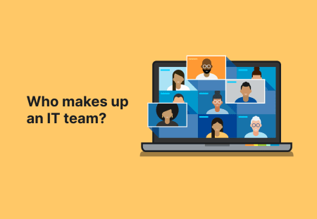 Who makes up an IT team?