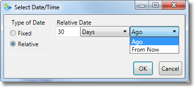 date time filter