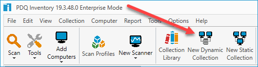 Creating new dynamic collection in PDQ Inventory