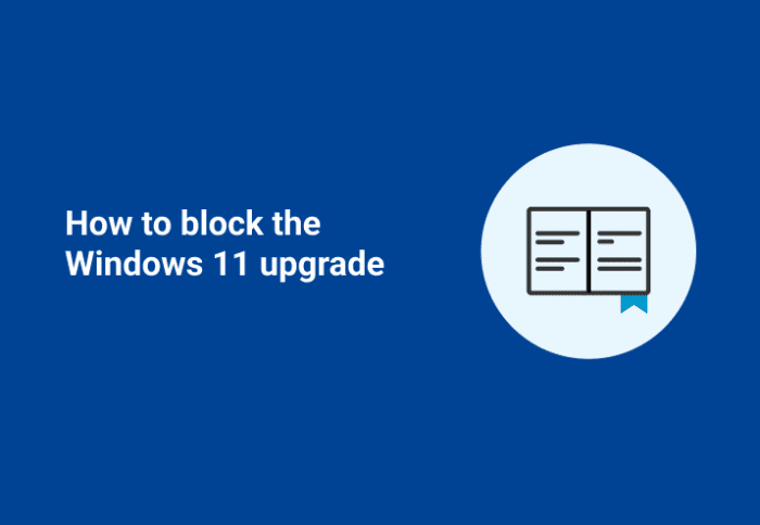 How to Block the Windows 11 Upgrade