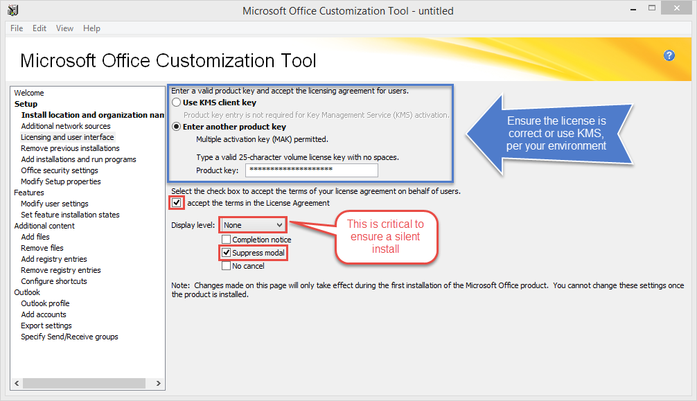 Introducir 30+ imagen office silent install