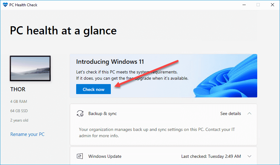 win 11 minimum requirements 3
