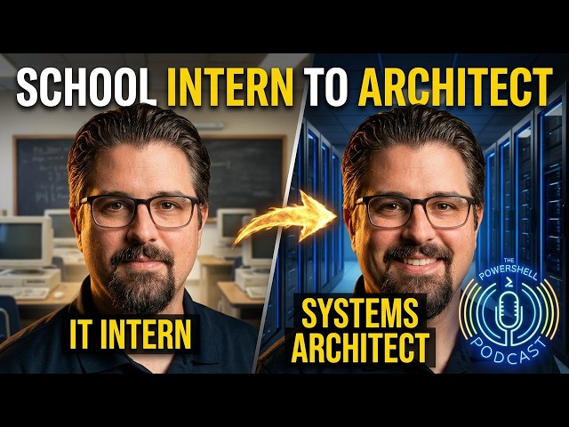 From school IT intern to systems architect with Chris Thomas