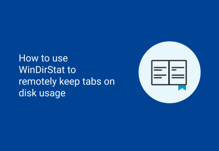 How to Use WinDirStat to Remotely Keep Tabs On Disk Usage