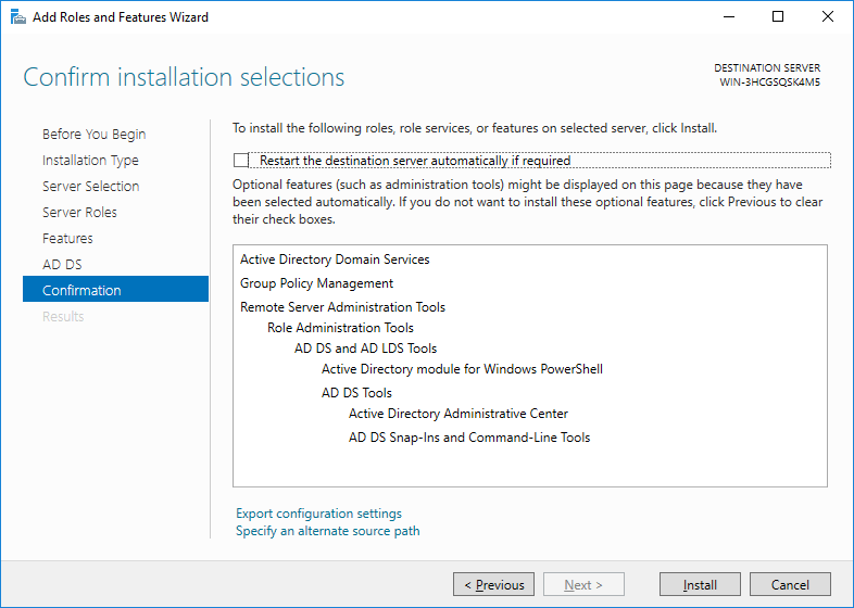 creating a new domain controller