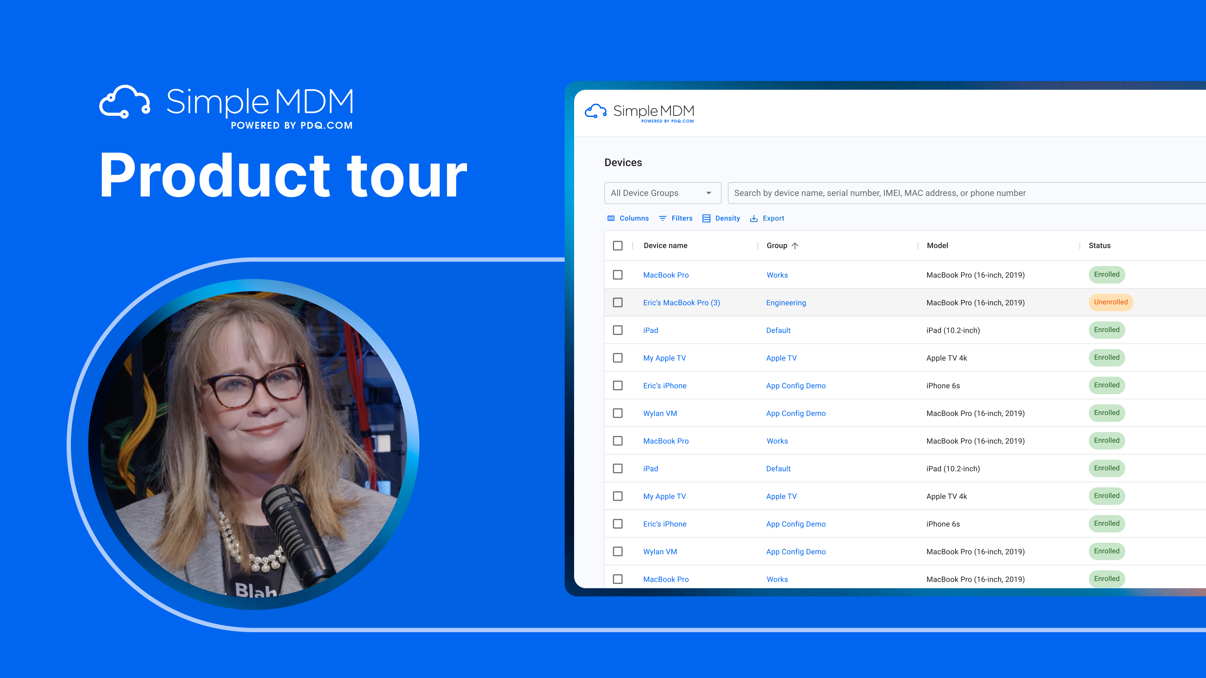 SimpleMDM product tour thumbnail