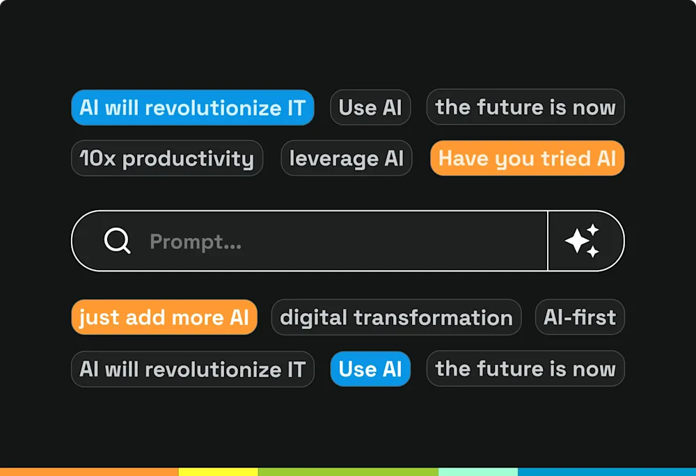 AI fatigue? Submit a ticket