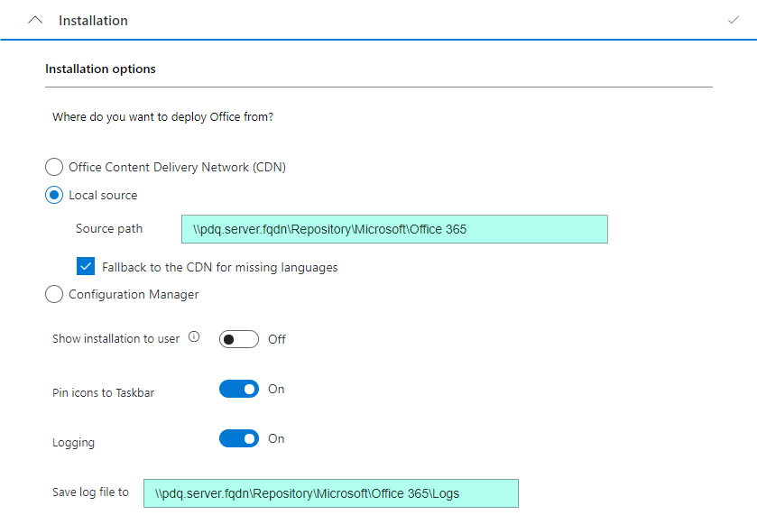 deploying Office 365