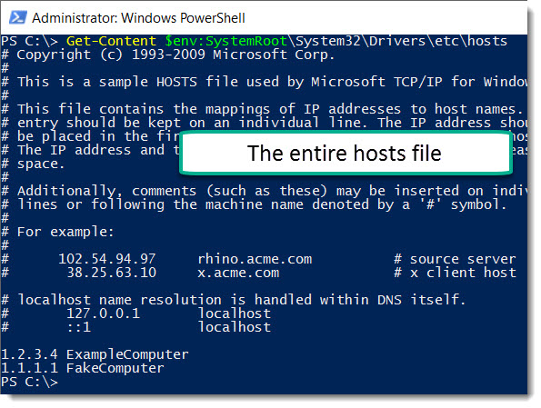 Blog-hosts-file-one-liner-example-with-full-hosts-file