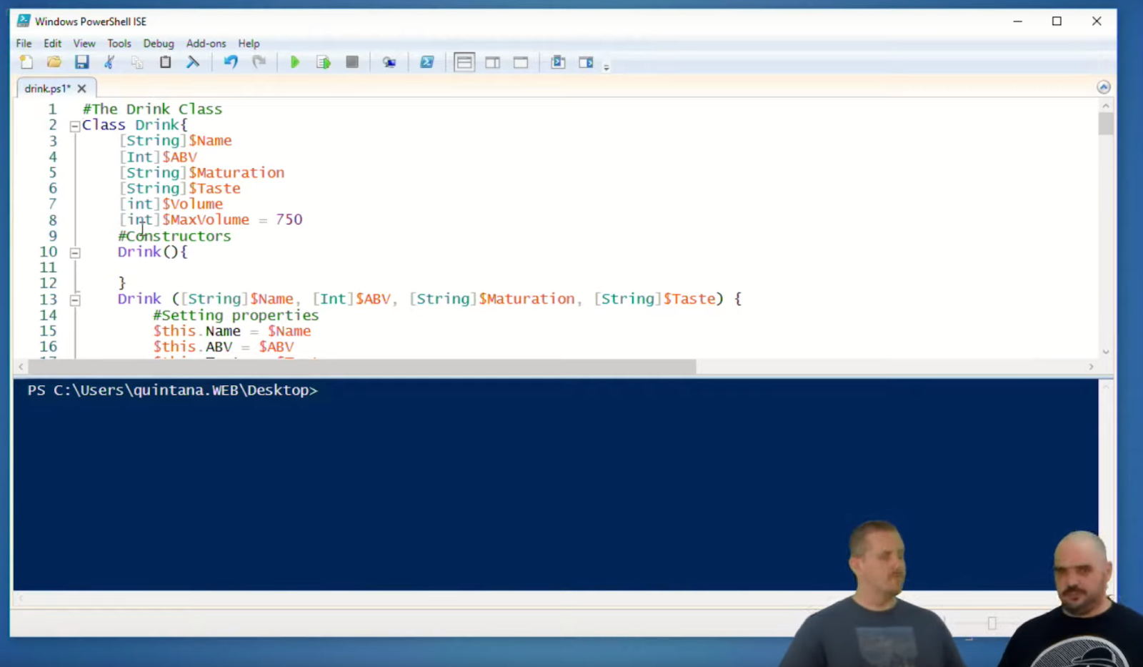 Why use classes over functions with PowerShell