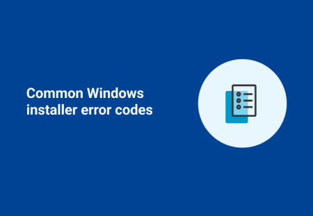 Common Windows Installer Error Codes
