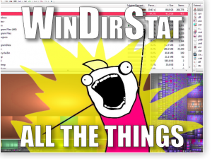 windirstat all the things