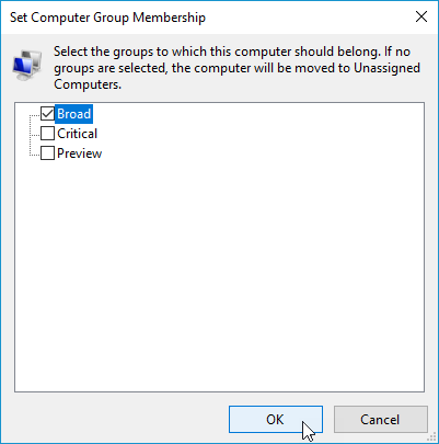 Set Computer Group Membership