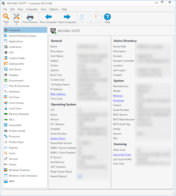 Inventorying systems