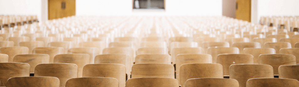 Classroom auditorium seats