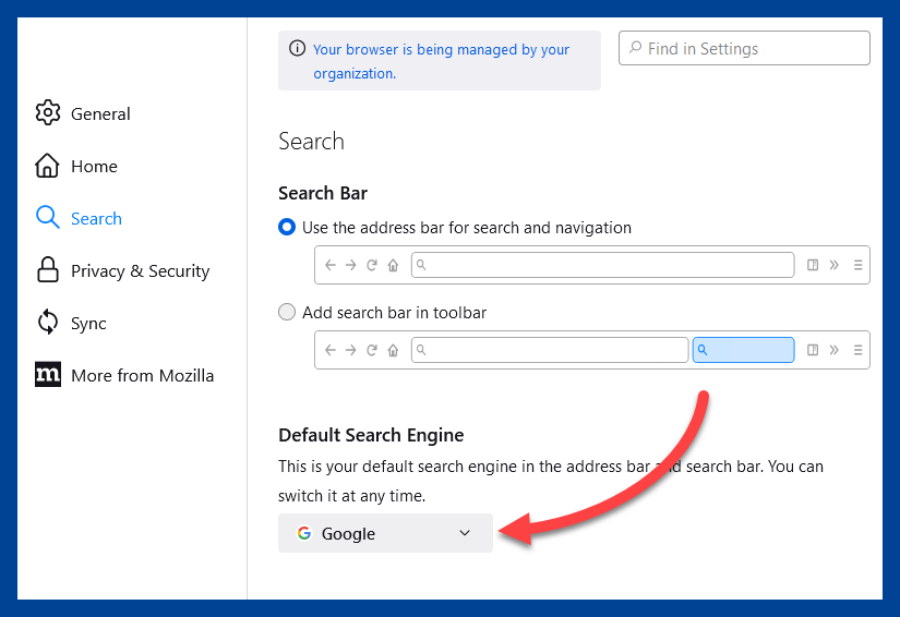 Firefox Search Bar Show Engine Names (Firefox 43+)