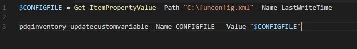 Configfile