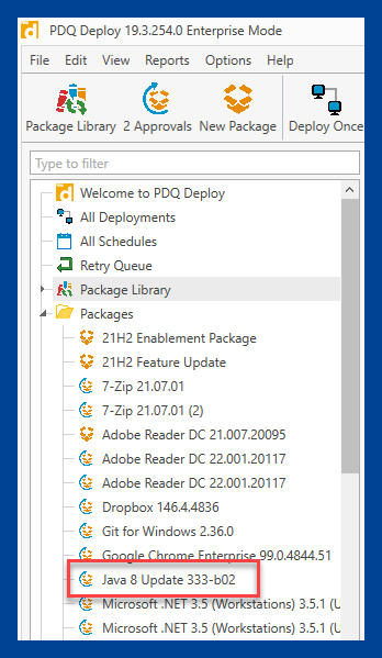 Managing Java Settings Image 4