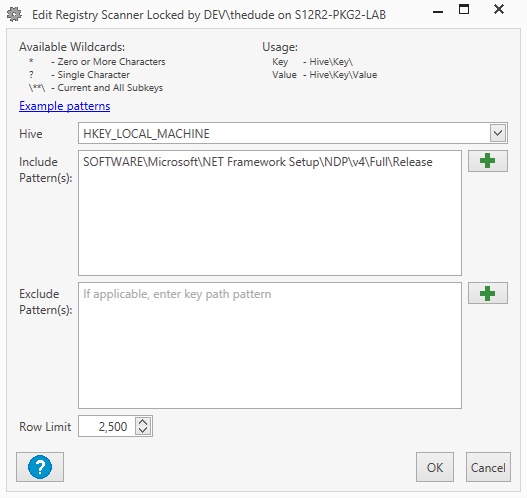 Registry scanner new arrivals