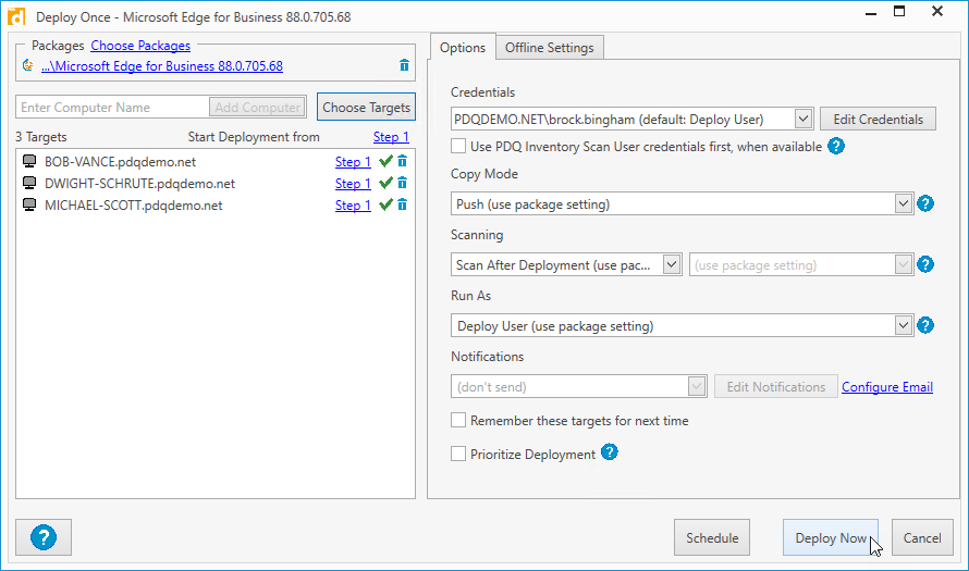 manually start a deployment