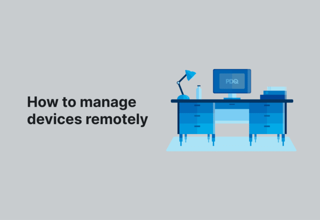 how to manage devices remotely