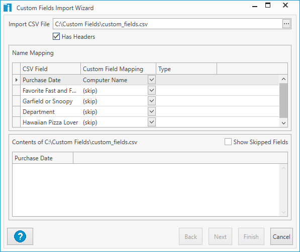 custom data 11