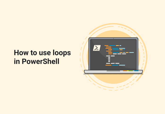 PowerShell loops featured image.