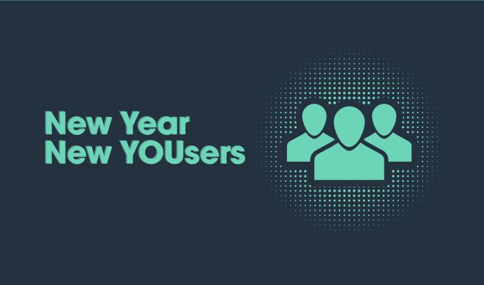 Three users - New Year