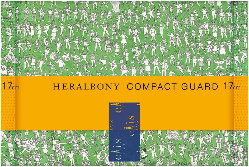 ≪ヘラルボニー企画品≫ エリスコンパクトガード 羽なし 17cm(軽い日用)36枚×3個