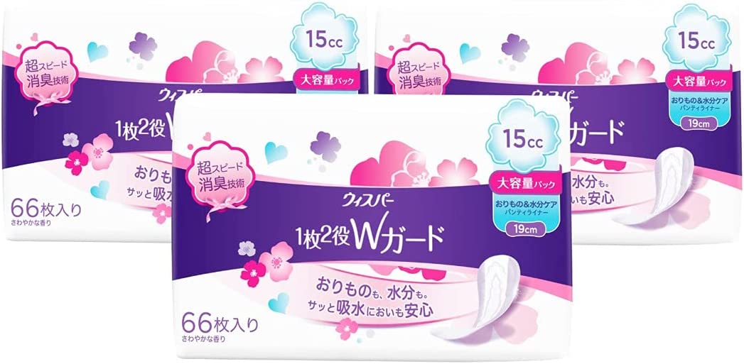 ウィスパー「1枚2役Wガード」