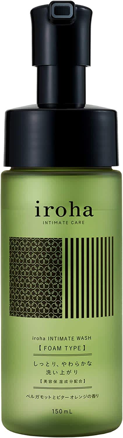  iroha「インティメートウォッシュ フォームタイプ（ベルガモットとビターオレンジの香り）」