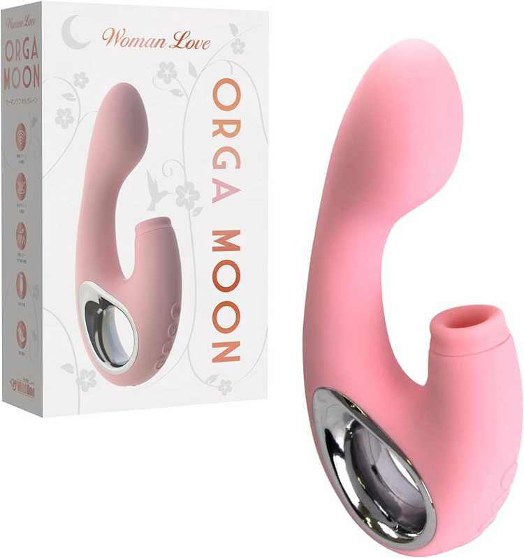オルガムーン 日本女性にぴったりフィットするクリ吸引ローター -アダルト-