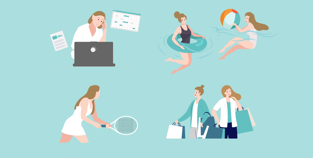 column paircare illust