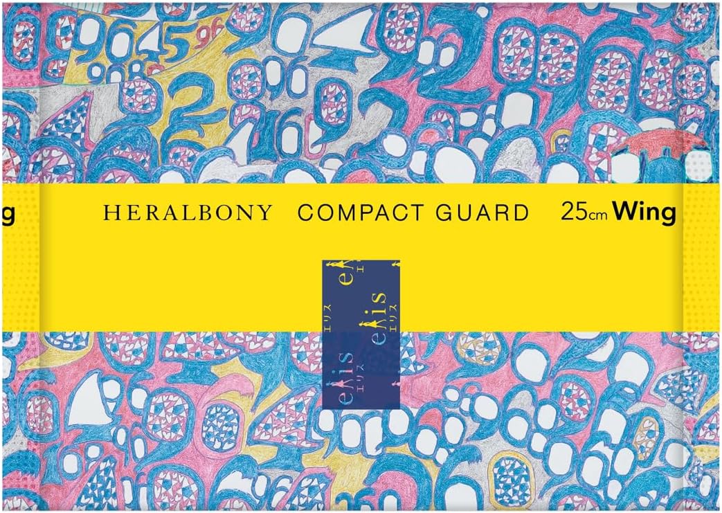 ≪ヘラルボニー企画品≫ エリスコンパクトガード 羽つき 25cm（特に多い昼用）19枚×3個